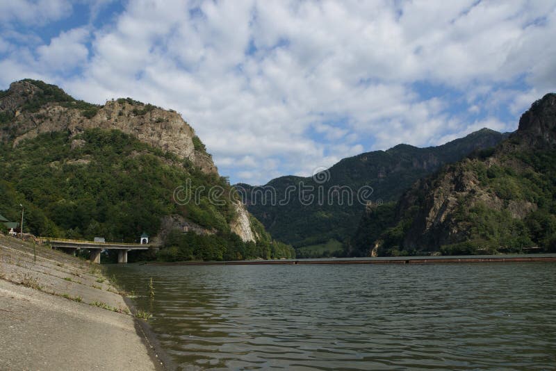 Olt valley at Cozia, Valcea, Romania