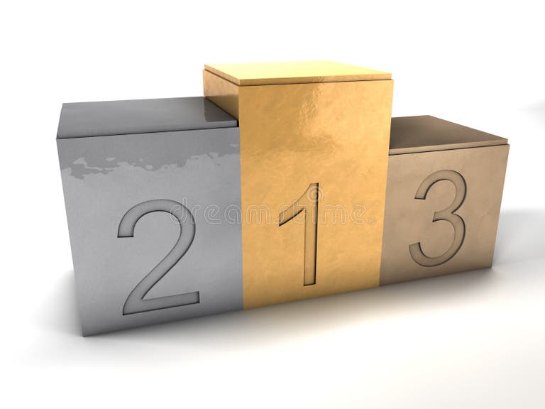 Podium Olympics Excellence on Display