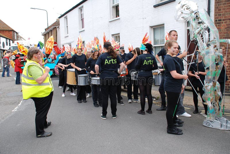 Olympic Torch Relay, Rye editorial stock photo. Image of britain 25978888