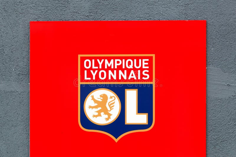 Olympique Lyon Logo On A Wall Editorial Stock Photo - Image Of Lyonnais,  Europe: 112867203