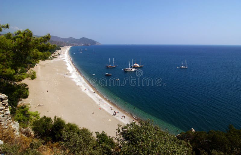 Olympos beach (Lycia) Antalya