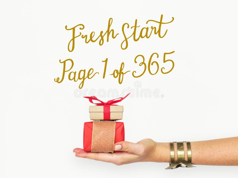 Olá! 2017 anos novos do melhor começo fresco foto de stock Olá! 2017 anos novos do melhor começo fresco foto de stock