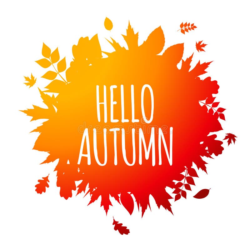 Olá! brilhante Autumn Natural Leaves Background Ilustração do vetor ilustração royalty free Olá! brilhante Autumn Natural Leaves Background Ilustração do vetor ilustração royalty free