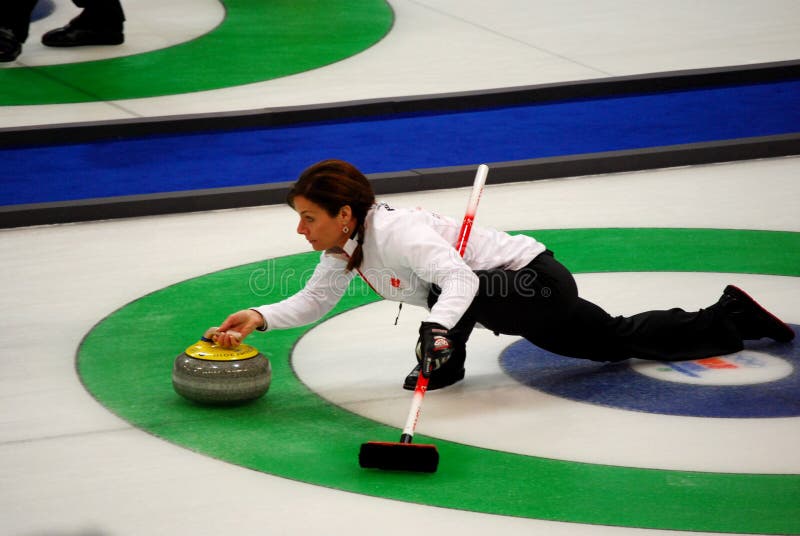 Canadian Women's Curling at the Vancouver 2010 Winter Olympic Games, Canada versus China. Canadian Women's Curling at the Vancouver 2010 Winter Olympic Games, Canada versus China.