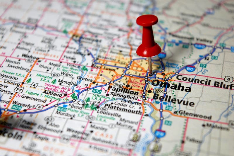 Omaha, Nebraska stock image