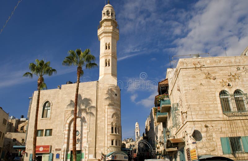 Omar Mosque, Betlehem, Palestine Editorial Image Image of devil