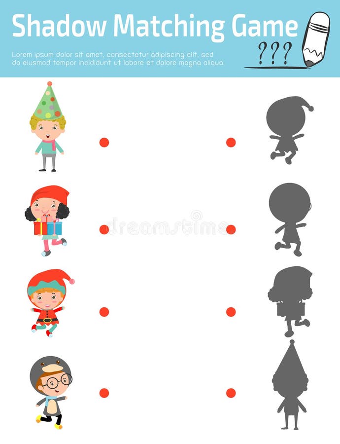 Ombragez le jeu d'assortiment pour des enfants, jeu visuel pour l'enfant Reliez les points photo, illustration de vecteur d'éduca illustration de vecteur Ombragez le jeu d'assortiment pour des enfants, jeu visuel pour l'enfant Reliez les points photo, illustration de vecteur d'éduca illustration de vecteur