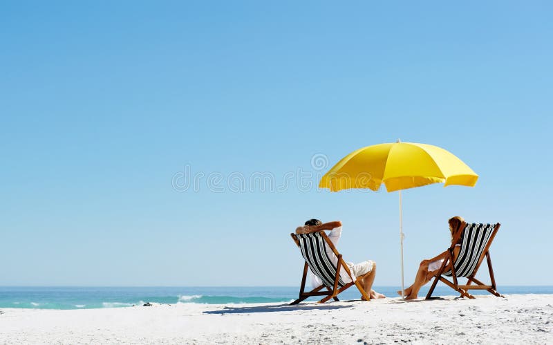 Ombrello di estate della spiaggia