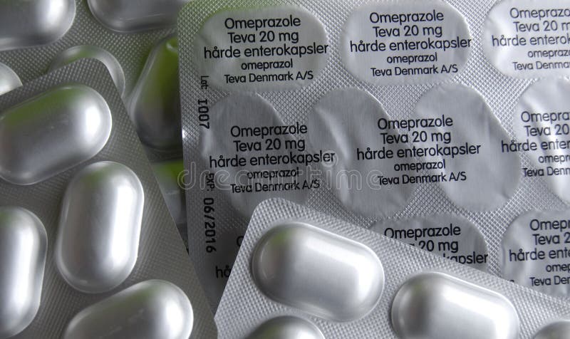 Omeprazoleteva 20mg stock foto Omeprazoleteva 20mg stock foto