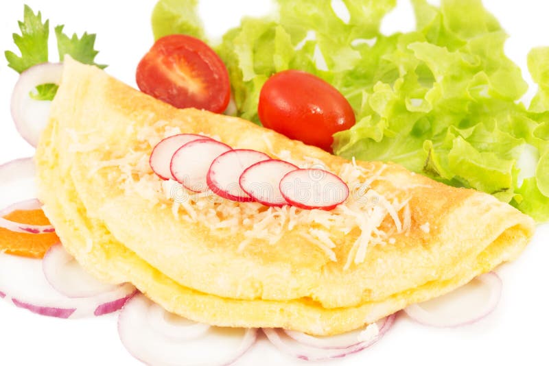 Omlette imagen de archivo Omlette imagen de archivo