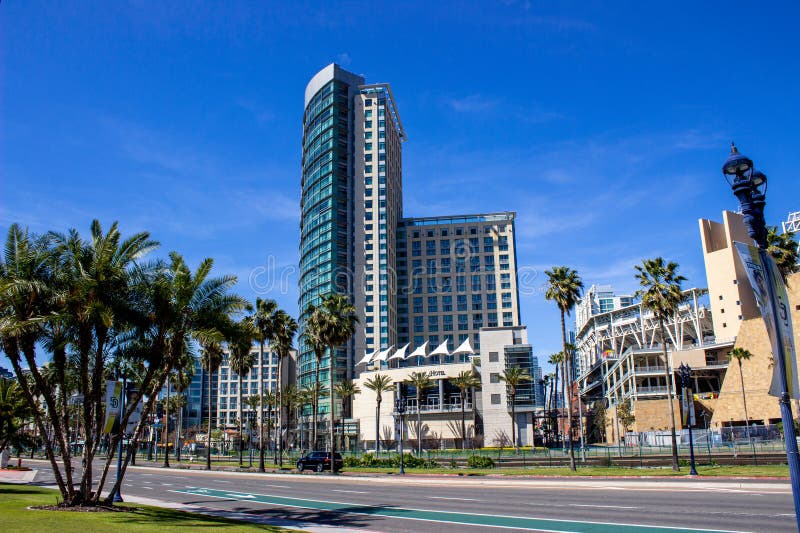 Omni Hotel San Diego editorial image. Image of architecture - 275278230