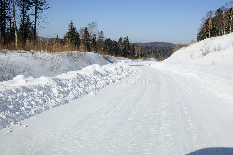 Omnibus de neige photos stock Omnibus de neige photos stock