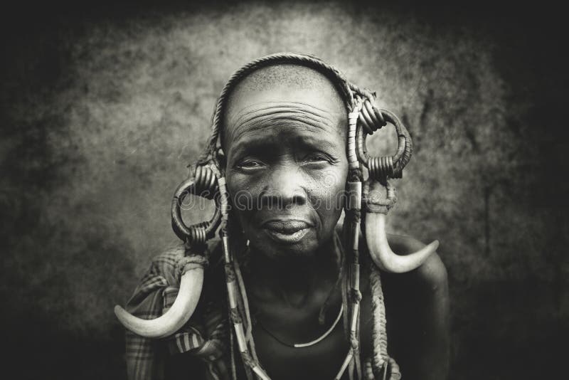 Old African Tribe Women