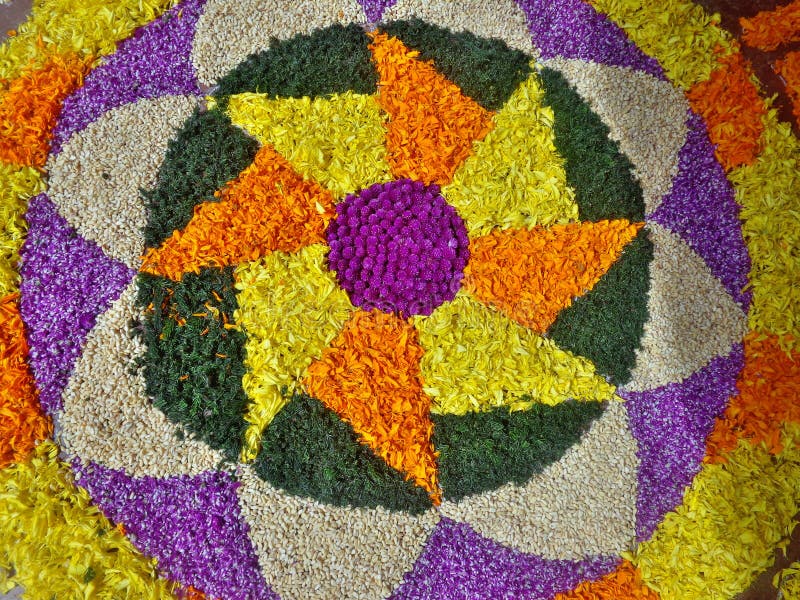 Onam flower festivel stock image. Image of festival ...