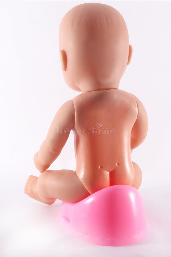 Zindelijkheidstraining royalty-vrije stock afbeelding