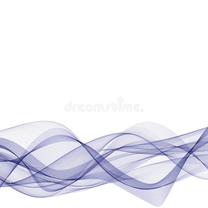 Onda azul del vector L?neas abstractas Disposici?n de publicidad EPS 10 stock de ilustración Onda azul del vector L?neas abstractas Disposici?n de publicidad EPS 10 stock de ilustración