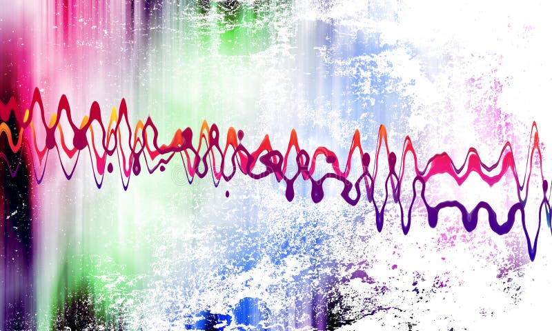 Onda sonora royalty illustrazione gratis Onda sonora royalty illustrazione gratis