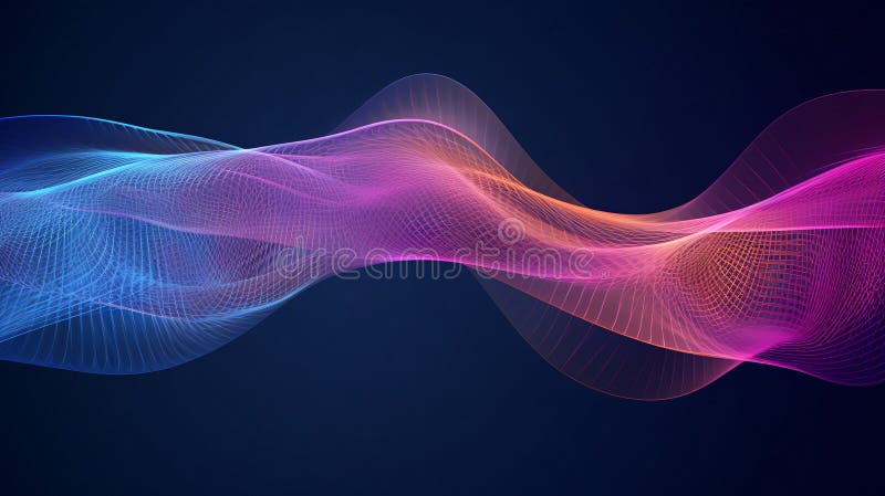 lluminated Color Waves: A Journey Through Abstract Light Patterns in the Dark, 16:9 background AI generated. lluminated Color Waves: A Journey Through Abstract Light Patterns in the Dark, 16:9 background AI generated