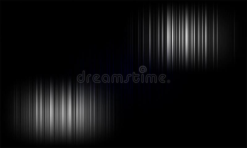 ondas acústicas audios del equalizador digital en el fondo negro, señal del efecto del sonido estereofónico stock de ilustración ondas acústicas audios del equalizador digital en el fondo negro, señal del efecto del sonido estereofónico stock de ilustración