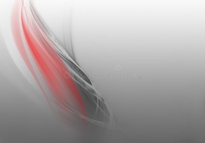 Onde astratte della priorità bassa Bianco, grey e rosso royalty illustrazione gratis Onde astratte della priorità bassa Bianco, grey e rosso royalty illustrazione gratis