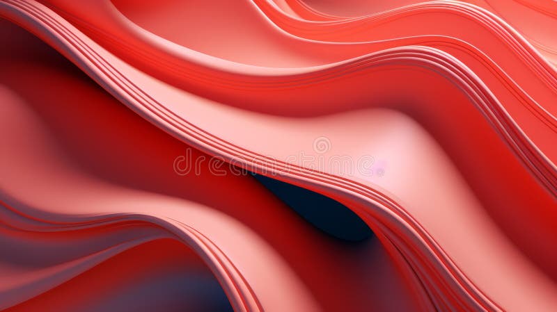 an abstract red and blue wave pattern on a flat screen, rendered in cinema4d, showcases organic biomorphic forms. the image features focus stacking, with light pink and light orange hues adding to its photorealistic details. smooth curves and organic material create an intriguing visual composition. ai generated. an abstract red and blue wave pattern on a flat screen, rendered in cinema4d, showcases organic biomorphic forms. the image features focus stacking, with light pink and light orange hues adding to its photorealistic details. smooth curves and organic material create an intriguing visual composition. ai generated