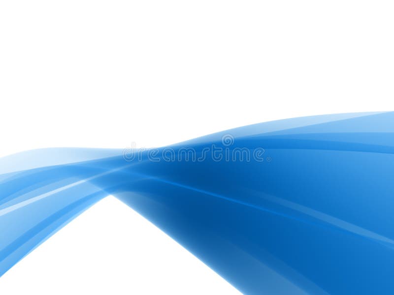 Onde bleue abstraite illustration de vecteur Onde bleue abstraite illustration de vecteur