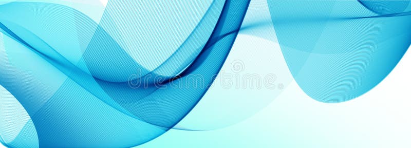 Onde blu di cielo trendy Design astratto su sfondo bianco immagine stock Onde blu di cielo trendy Design astratto su sfondo bianco immagine stock