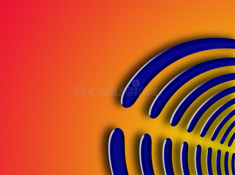 Onde sonore royalty illustrazione gratis Onde sonore royalty illustrazione gratis