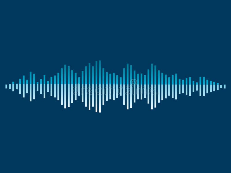 Onde sonore abstraite de musique de fond Illustration de vecteur illustration stock Onde sonore abstraite de musique de fond Illustration de vecteur illustration stock