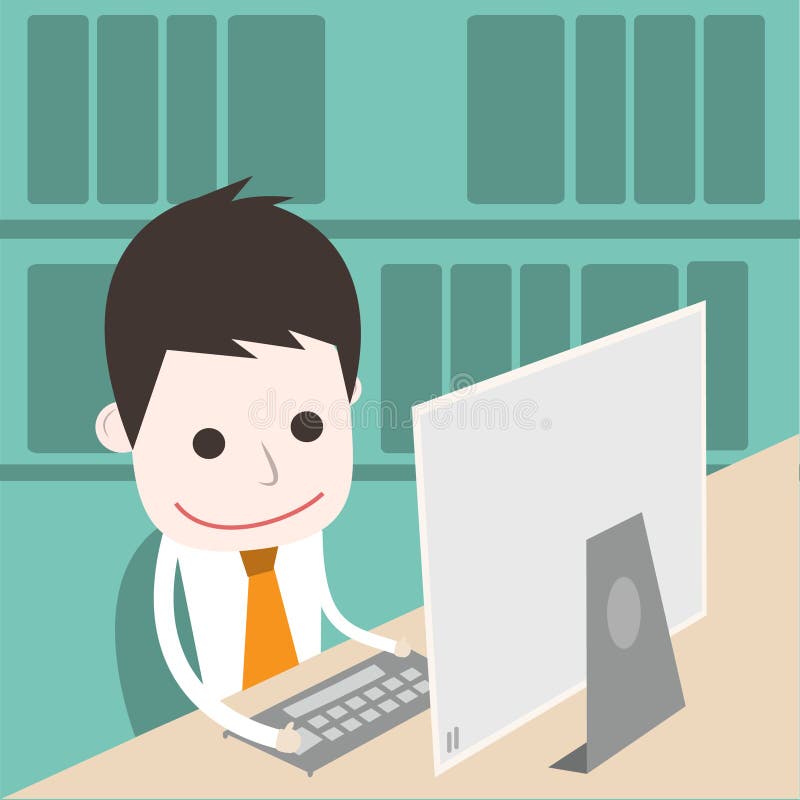 Onderzoek naar bibliotheek vector illustratie Onderzoek naar bibliotheek vector illustratie