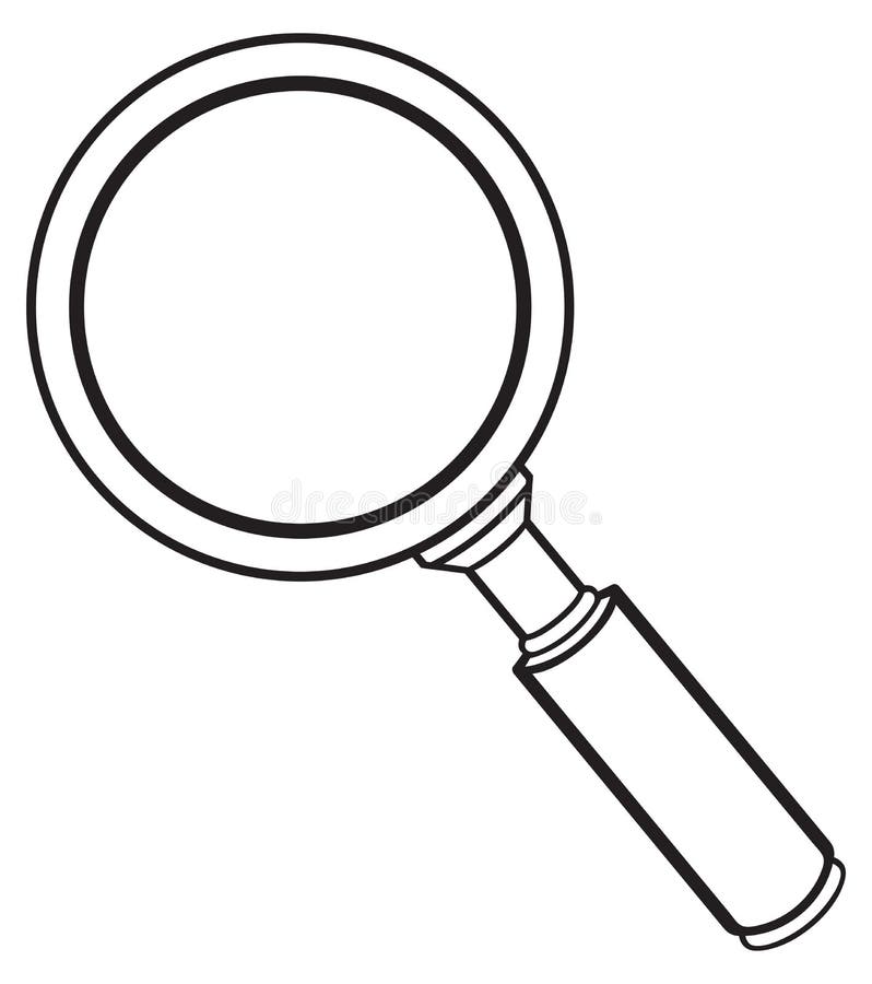 Zoekicoon vector illustratie