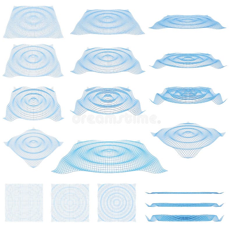 Ondulación de las ondas libre illustration Ondulación de las ondas libre illustration