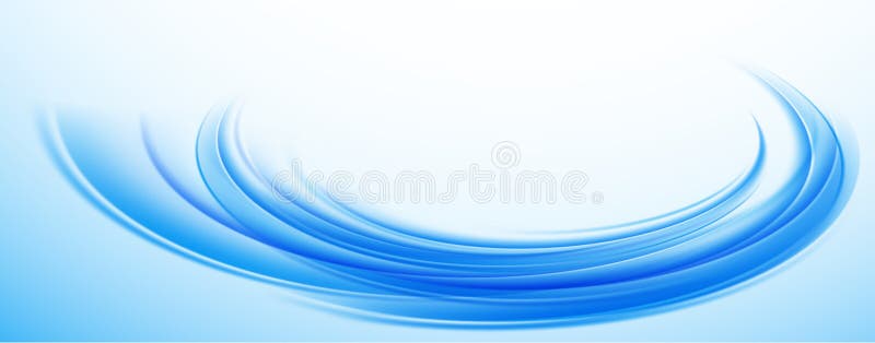 Ondulation bleue abstraite de l'eau de fond Fond bleu color? Conception d'illustration de vecteur