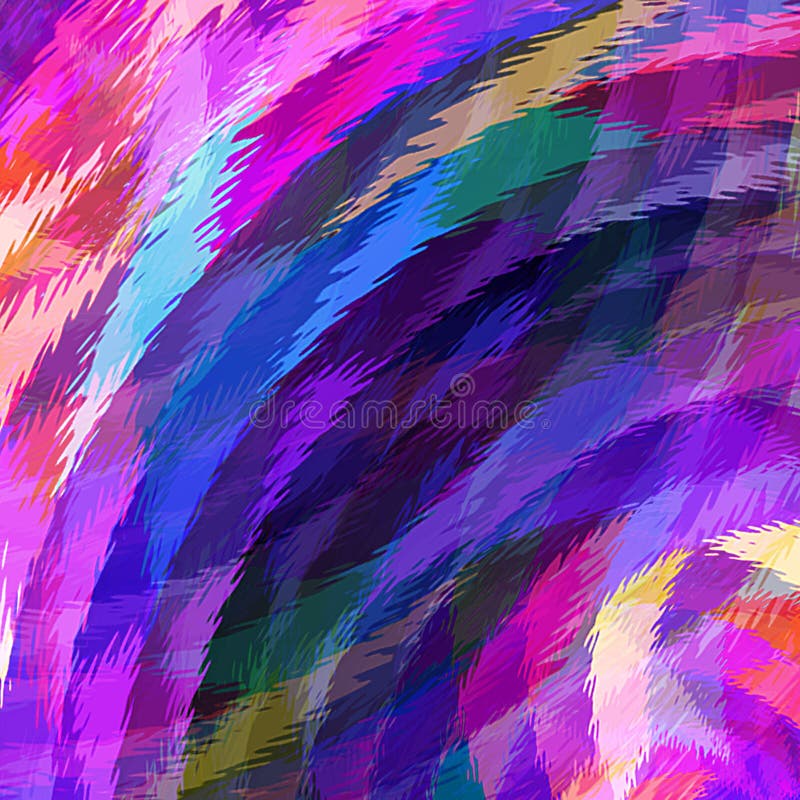 Ondulazioni ondulate della pittura di colore di acqua dell'estratto della pittura di Digital nel fondo variopinto di colori paste illustrazione vettoriale Ondulazioni ondulate della pittura di colore di acqua dell'estratto della pittura di Digital nel fondo variopinto di colori paste illustrazione vettoriale