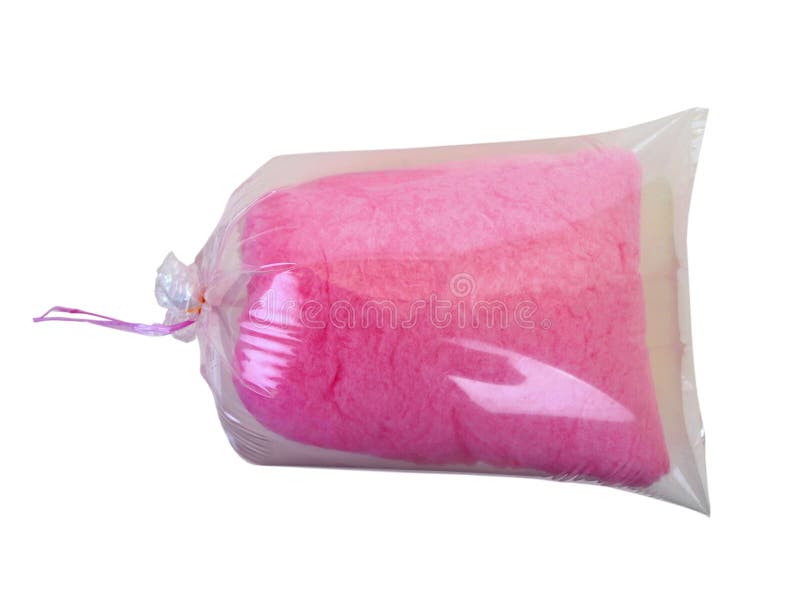 One Bag Candy Floss top stock image. Image of puffy, translucent 6103237