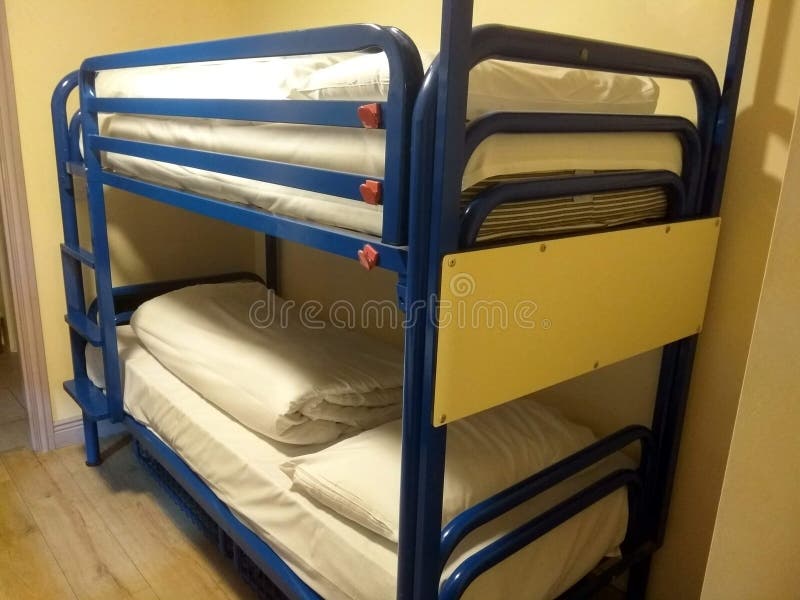 Bunk bed stock image. Image of sleep, pillow, 144017233