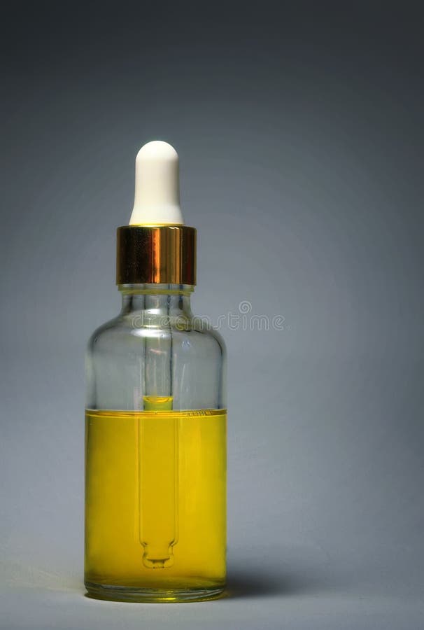 Download One Yellow Bottle With Essential Oil Stock Photo Image Of Liquid Health 36280486 Yellowimages Mockups