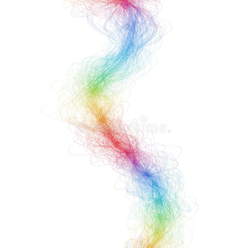 One colorful abstract line royalty free stock image One colorful abstract line royalty free stock image