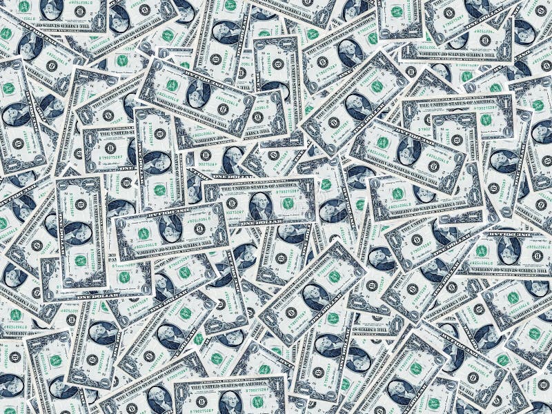 One dollar background