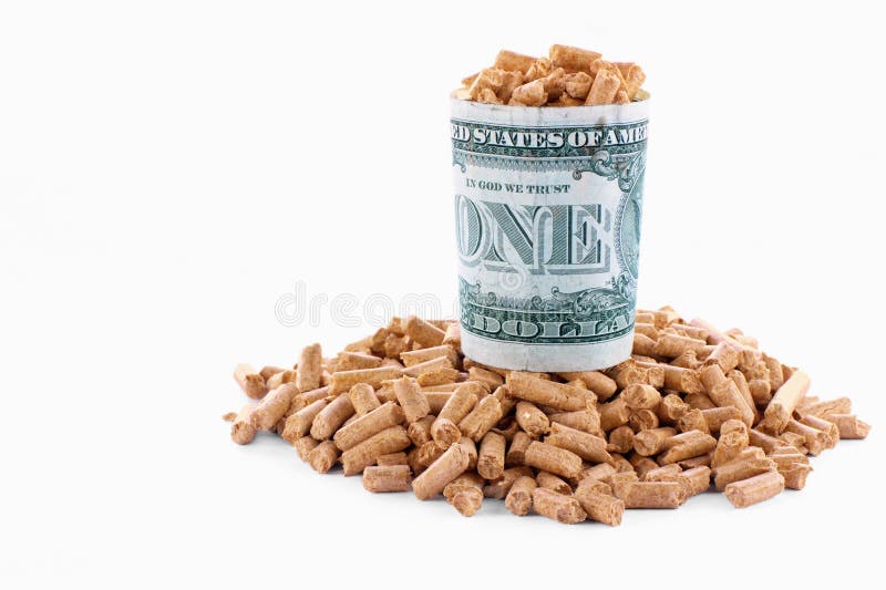 One Dollar Banknote Wood Pellets Stock Photos Free & RoyaltyFree
