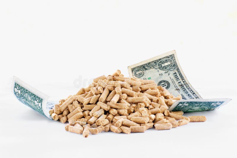 One Dollar Banknote Wood Pellets Stock Photos Free & RoyaltyFree