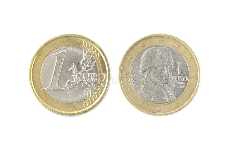 1 Euro Coin Money Eur Currency Stock Photo 766902337