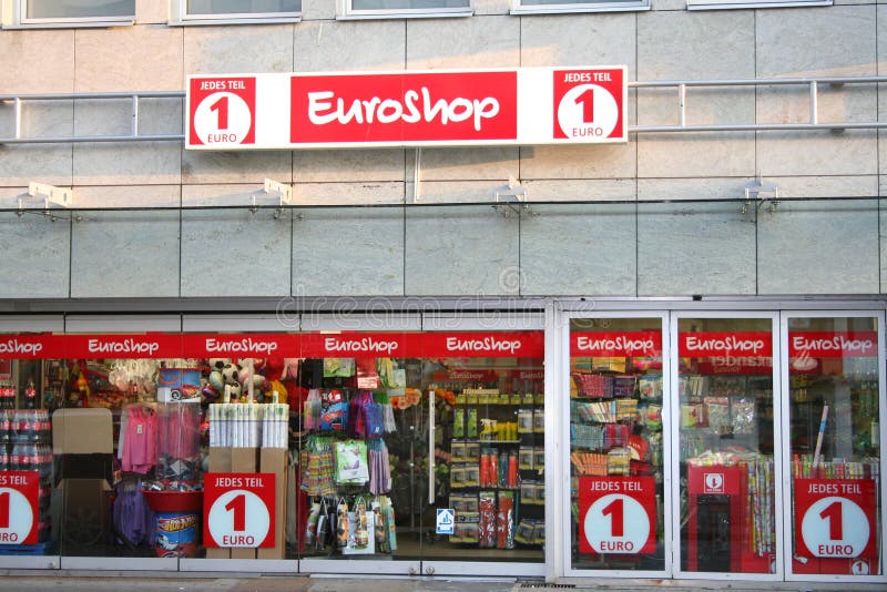 One Euro Shop editorial image. Image of product, hannover 20440895