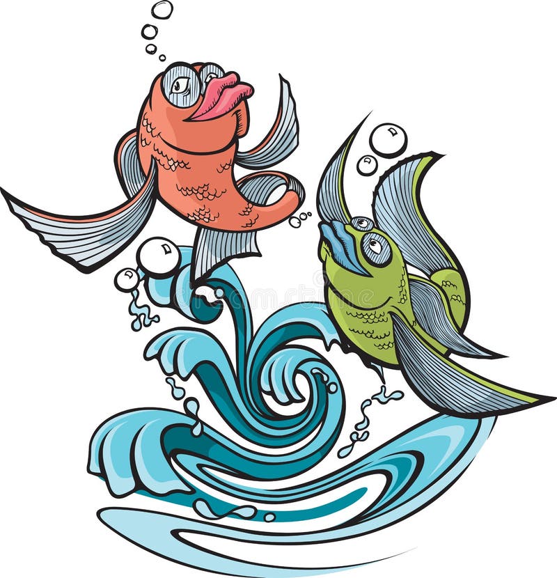 Download One Fish Two Fish Stock Vector - Image: 44926812