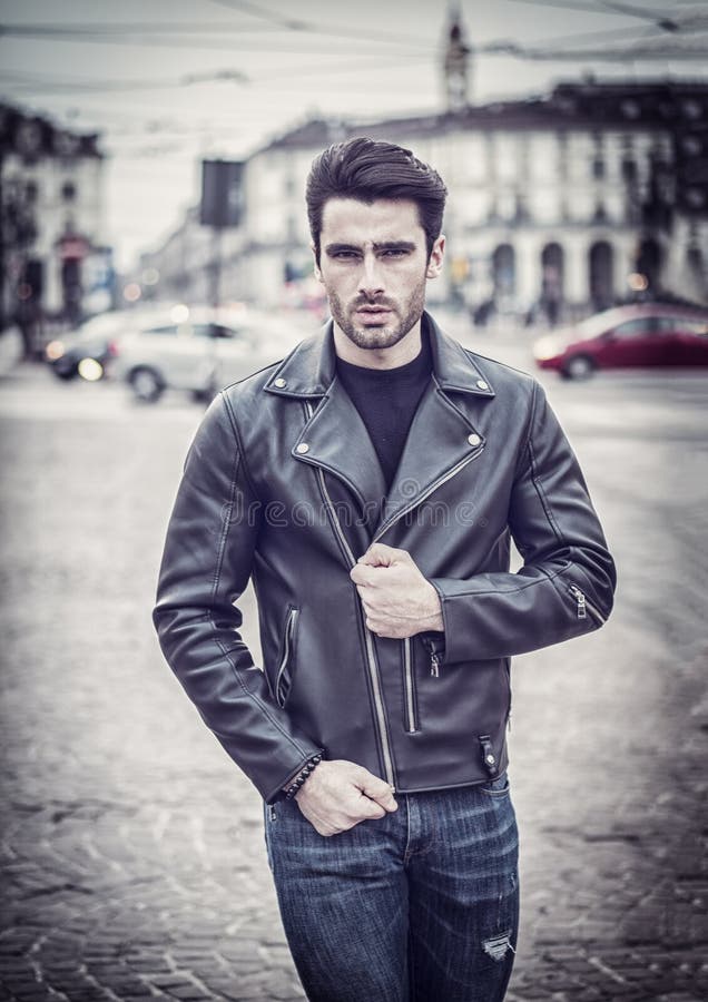 One handsome young man in modern city setting stock images One handsome young man in modern city setting stock images