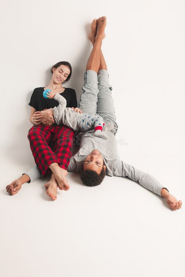 One happy family stock image. Image of caucasian, black - 105460573