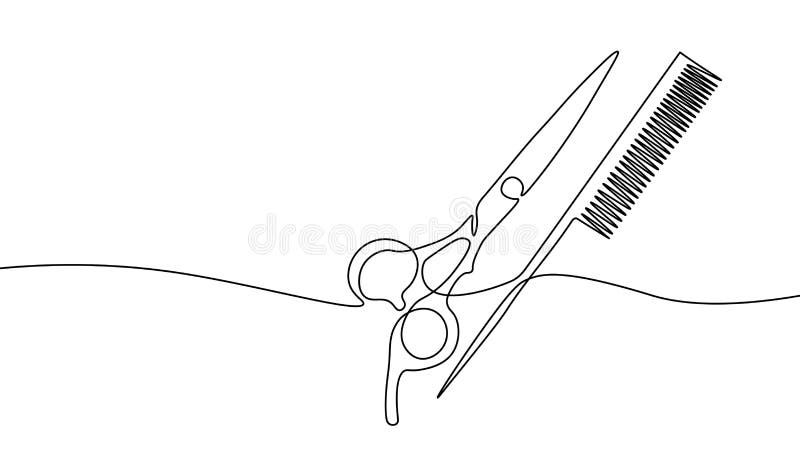 Drawing Line Scissors Stock Illustrations – 5,532 Drawing Line Scissors  Stock Illustrations, Vectors & Clipart - Dreamstime - Page 3