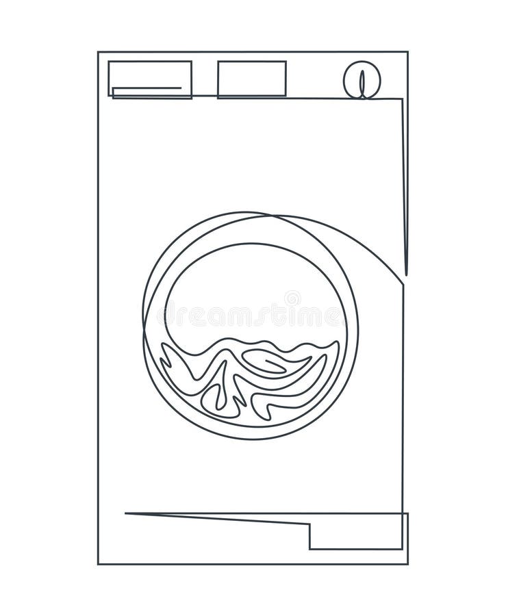 Washing Machine Drawing Vector Images (over 1,600)