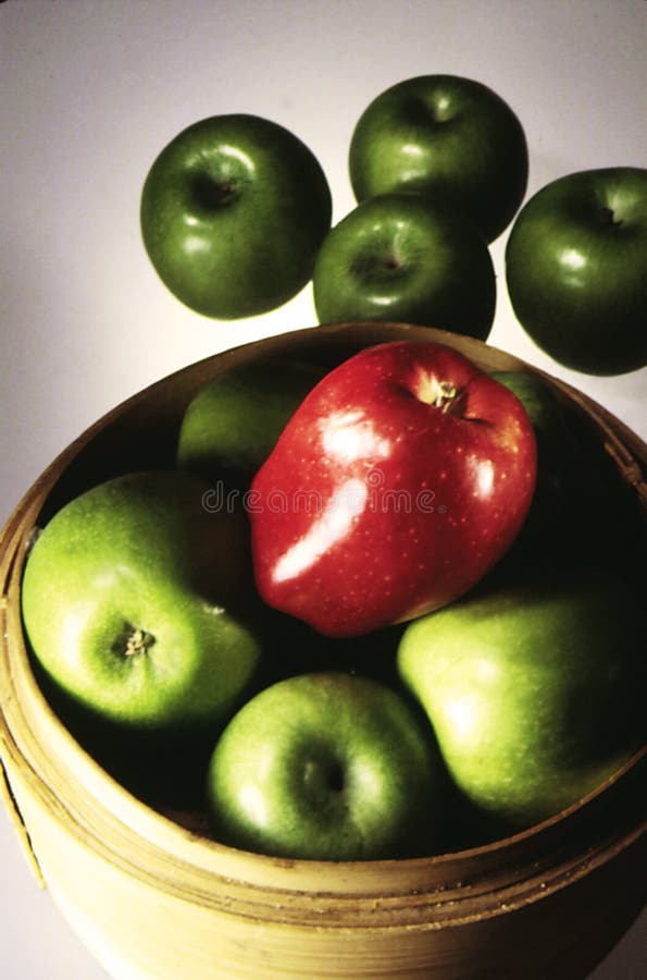 One Red Apple stock photos One Red Apple stock photos