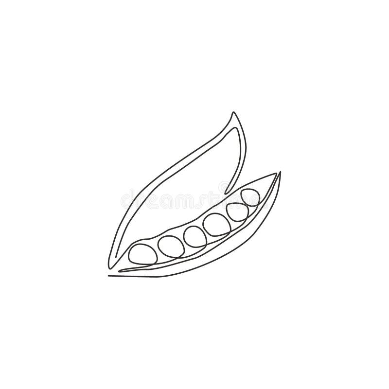 Hand drawn sketch peas sketch set. Vector... - Stock Illustration  [74489101] - PIXTA